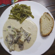 Poisson Bercy Aux Champignons