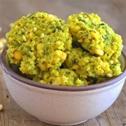 Steamed Green Lentils