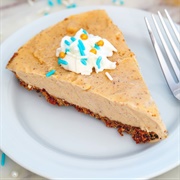 Eggnog Ice Cream Pie