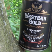 Western Gold Straight Old Bourbon Whiskey Cola