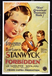 Forbidden (1932)