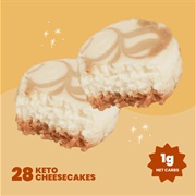 Wonder Monday Salted Caramel Keto Cheesecakes