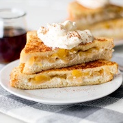 Apple Pie Stuffed French Toast
