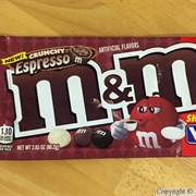 Crunchy Expresso M&M