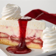 Lemon, Raspberry Cream Cheesecake