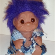 Doll Boy Purple Hair