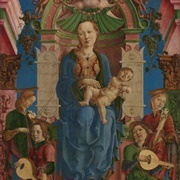 Virgin and Child Enthroned (Cosimo Tura)