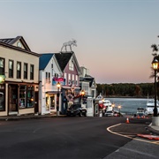Walk Through Downtown Bar Harbor