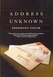 Address Unknown (Kathrine Kressmann Taylor)