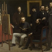 Studio at Batignolles (Henri Fantin-Latour)