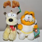 Garfield Mcdonald's Christmas Plush Dolls