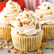 Butter Pecan Cupcake