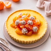 Mandarin Curd Tart