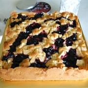 Blueberry Apple Butter Cake