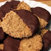 Chocolate and Oatmeal Cookies