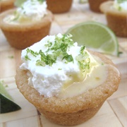 Key Lime Pie Sugar Cookie Cups