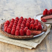 Raspberry Nanaimo Bar Pie