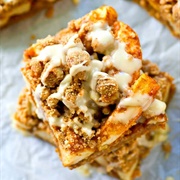 Glazed Apple Pie Crumb Bars