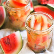 Pickled Watermelon Rind