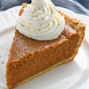 Chai Spice Pumpkin Pie