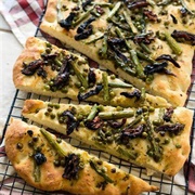 Asparagus Focaccia