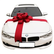 Received a Gift Car With a Ribbon Attached