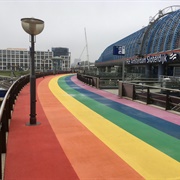 Regenboogpad Nieuw-West Amsterdam