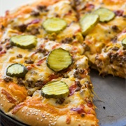 Cheeseburger Pizza