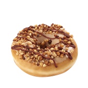Krispy Kreme Peanut Butter Krunch Doughnut