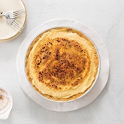 Orange Blossom Vanilla Brown Sugar Pie