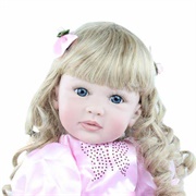 Baby Doll Girl Blonde Hair