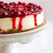 Cranberry Cheesecake