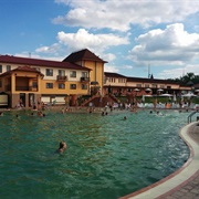Thermal Swimming Pool Zhayvoronok-Pachirta, Berehove, Ukraine