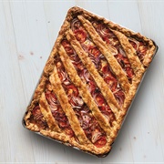 Heirloom Tomato and Onion Slab Pie