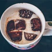 Iced Coffee With Coconut Milk