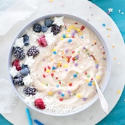 Birthday Cake Smoothie Bowl