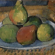 Pears on a Chair (Paul Cézanne)
