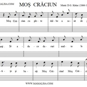 Moş Crăciun Cu Plete Dalbe