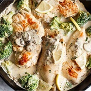 Supremes De Volaille Aux Champignons