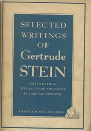 Selected Writings of Gertrude Stein (Gertrude Stein)