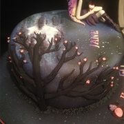 Black Fairy Cake