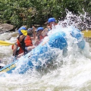 Whitewater Raft on Olympics Course