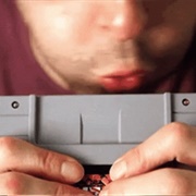 Blowing Into a NES Cartridge