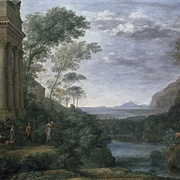 Landscape With Ascanius Shooting the Stag of Sylvia (Claude Lorraine)