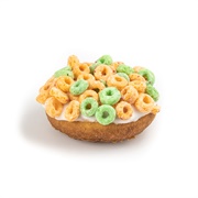 Jack Frost Donuts Apple Jacks Cereal Frosted Cake Donut