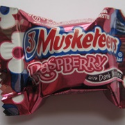 3 Musketeers Raspberry With Dark Chocolate