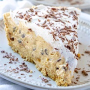 Chocolate Chip Pumpkin Pudding Pie