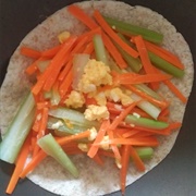 Egg and Celery Wrap