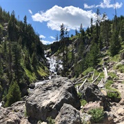 Mystic Falls, Fairy Creek, and Little Firehole Loop, Yellowstone NP