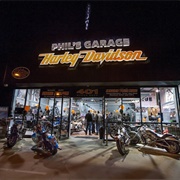 Phils Garage Harley Davidson Albury Victoria Australia.